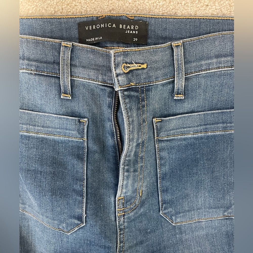 Designer jeans worn only once!